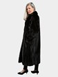 Woman's Deepest Mahogany Mink Fur Coat