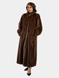 Woman's Demi Buff Mink Fur Coat