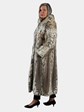 Woman's Natural Cat Lynx Fur Coat