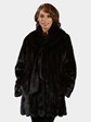 Woman's Deep Mahogany Female Mink Fur Stroller
