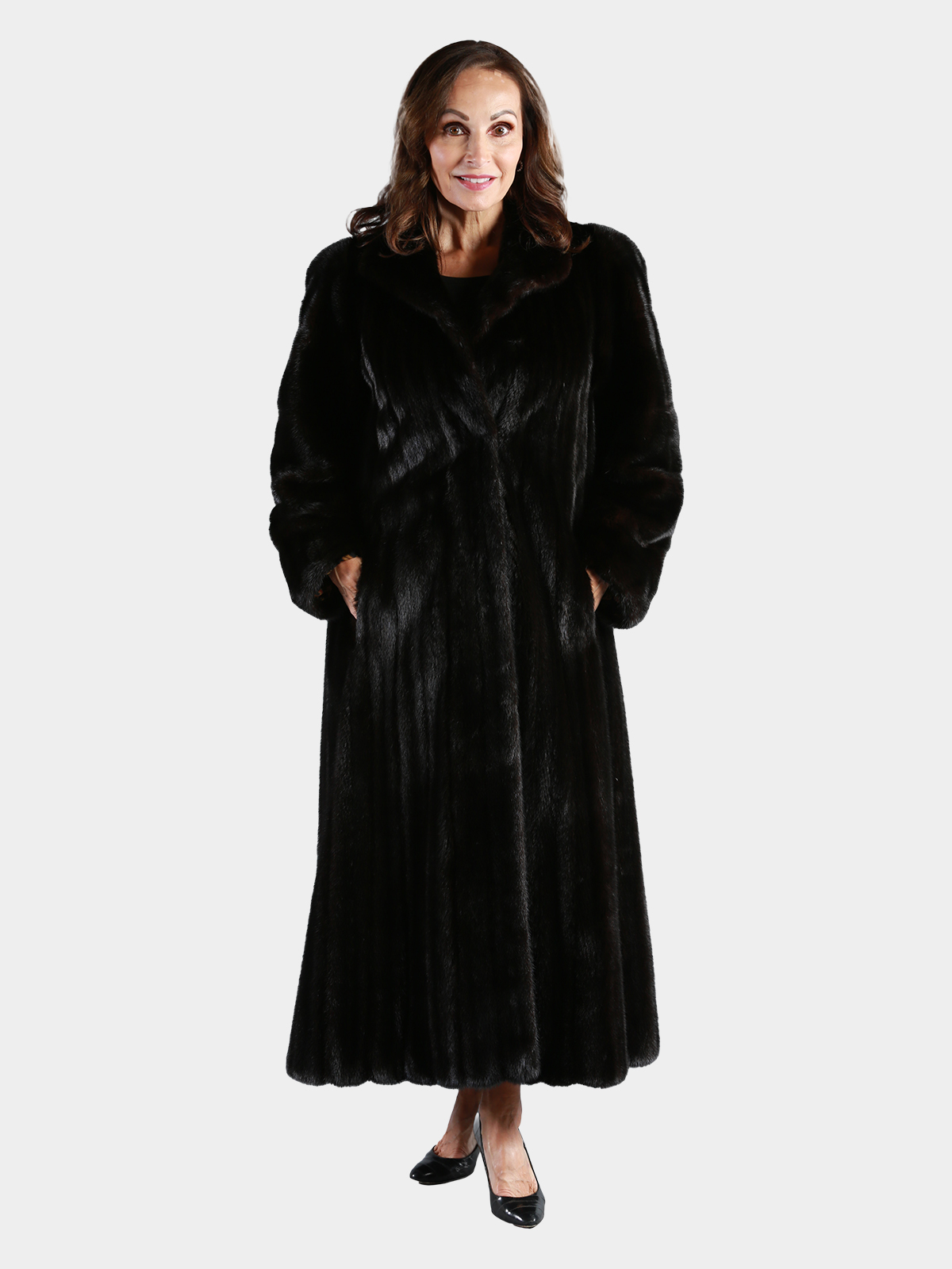 Woman's Ranch Female Mink Fur Coat