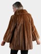 Woman's Natural Sable Fur Stroller
