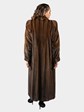 Woman's Mahogany Mink Fur Coat
