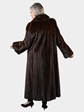 Woman's Natural Mahogany Female Mink Fur Coat