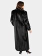 Woman's Natural Ranch Mink Fur Coat