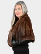 Woman's Vintage Natural Squirrel Fur Stole