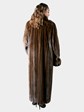 Scaasis Woman's Mahogany Female Mink Fur Coat