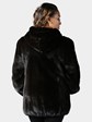 Woman's Natural Ranch Female Mink Fur Parka