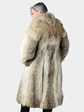 Woman's Petite Coyote Fur Coat