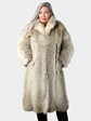 Woman's Petite Coyote Fur Coat