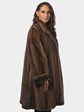 Woman's Plus Size Lunaraine Mink Fur Stroller