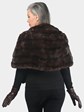 Woman's Natural Brown Squirrel Fur Stole