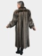 Woman's Vintage Natural Racoon Coat