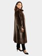 Woman's Natural Phantom Sheared Beaver Fur Coat