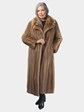 Woman's Vintage Pastel Female Mink Fur Coat