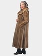 Woman's Vintage Pastel Female Mink Fur Coat