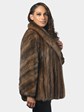 Woman's Natural Sable Fur Jacket
