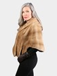 Woman's Vintage Autumn Haze Mink Fur Stole