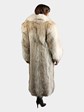 Woman's Natural Coyote Fur Coat