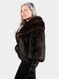 Woman's Vintage Natural Sable Jacket