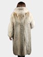 Woman's Natural Coyote Fur Coat