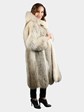 Woman's Natural Coyote Fur Coat