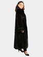 Woman's Louis Feraud Natural Ranch Female Mink Fur Coat