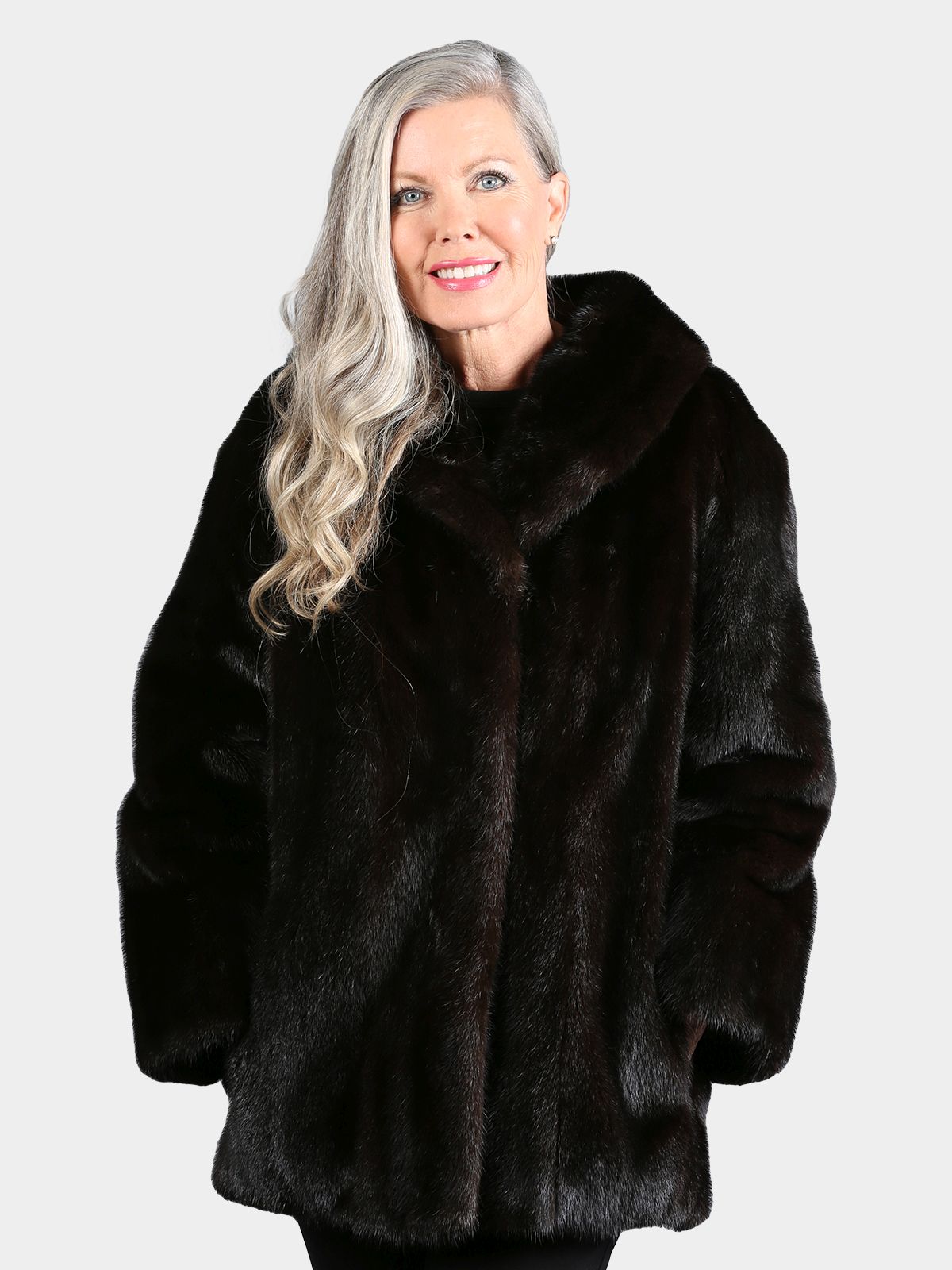Woman's Vintage Ranch Mink Fur Jacket