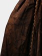 Woman's Natural Demi Buff Mink Fur Coat