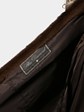 Woman's Natural Light Mahogany Female Mink Fur Coat