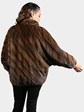 Woman's Natural Lunaraine Female Mink Fur Jacket