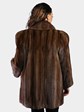 Women's Natural Lunaraine Female Mink Fur Jacket 