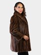 Women's Natural Lunaraine Female Mink Fur Jacket 