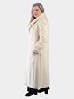 Woman's Natural Tourmaline Mink Fur Coat