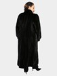 Woman's Natural Blackglama Ranch Mink Fur Coat by Birger Christensen