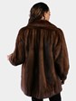Woman's Natural Lunaraine Mink Fur Strolller