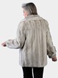 Woman's Natural Cerulean Female Mink Fur Jacket