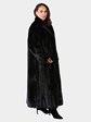 Woman's Plus Size Natural Ranch Female Mink Fur Coat