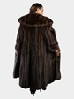 Woman's Natural Sable Fur Coat