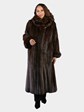 Woman's Natural Sable Fur Coat