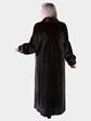 Woman's Natural Mahogany Female Mink Fur Coat