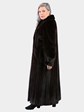 Woman's Natural Mahogany Female Mink Fur Coat