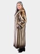 Woman's Natural Fitch Fur Coat