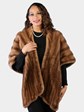 Woman's Plus Size Natural Lunaraine Vintage Mink Fur Stole