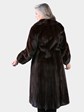 Woman's Vintage Deep Mahogany Mink Fur Coat