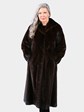 Woman's Vintage Deep Mahogany Mink Fur Coat