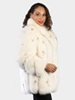 Woman's Lynx Dyed Shadow Fox Fur Jacket by Christian Dior