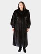 Woman's Natural Ranch Female Mink Fur Coat