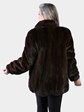 Woman's Natural Mahogany Mink Fur Jacket