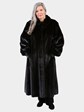 Woman's Natural Ranch Female Mink Fur Coat